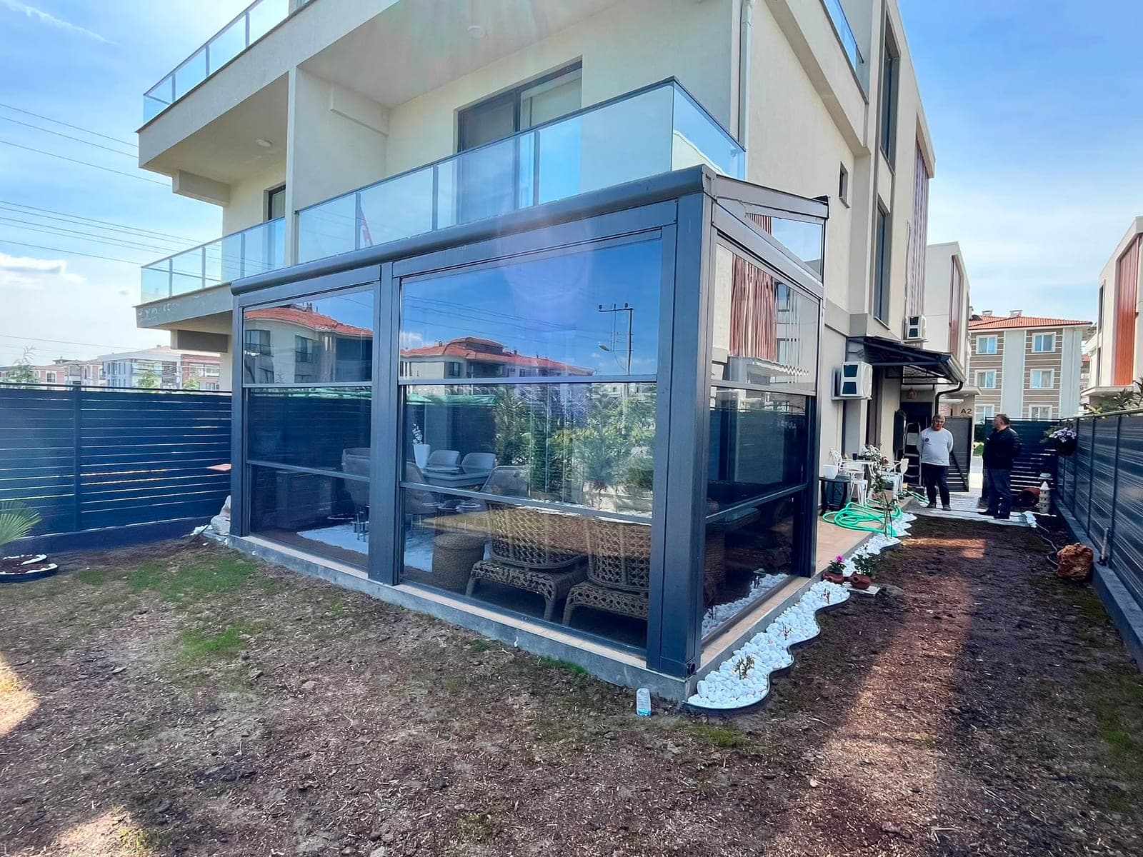 Mobilyalı balkon kapama uygulaması
