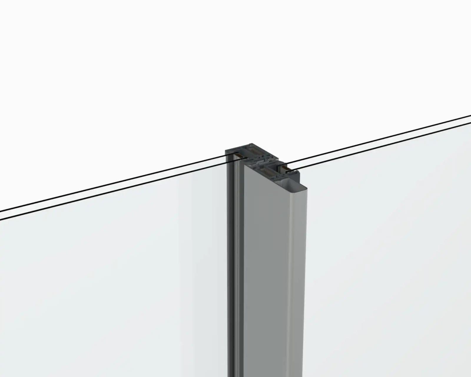 Slimslide ince kayıtlı panoramik sürme sistemi
